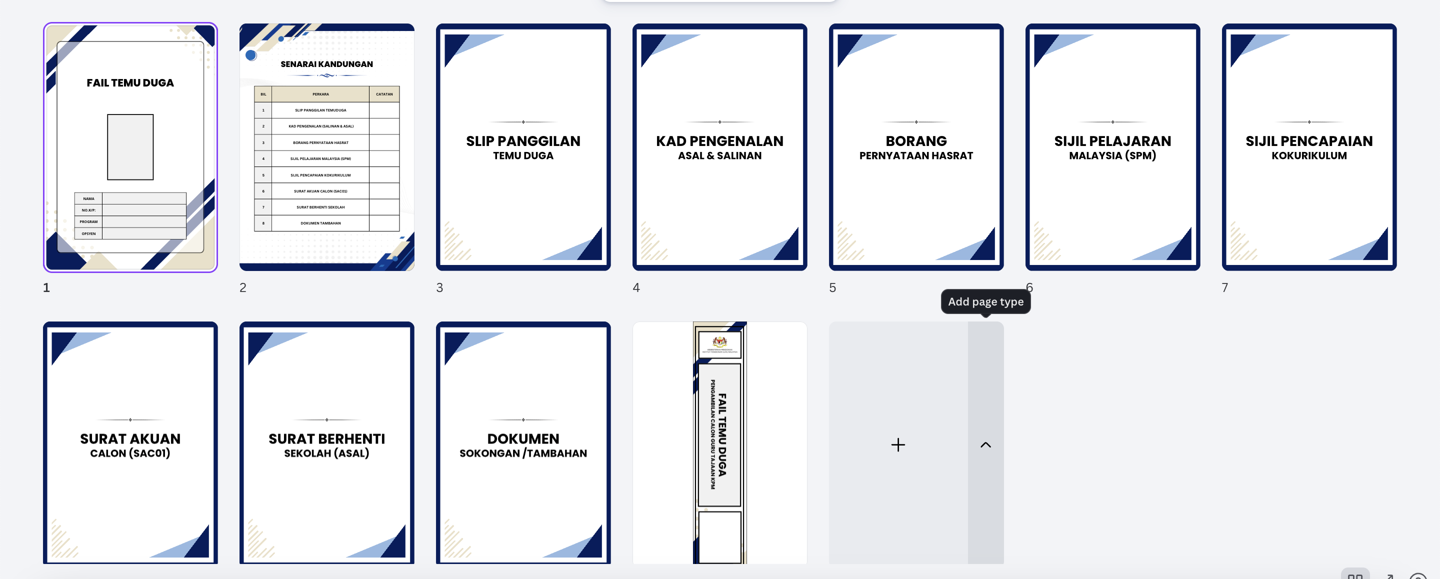 TEMPLATE FAIL UNTUK TEMUDUGA